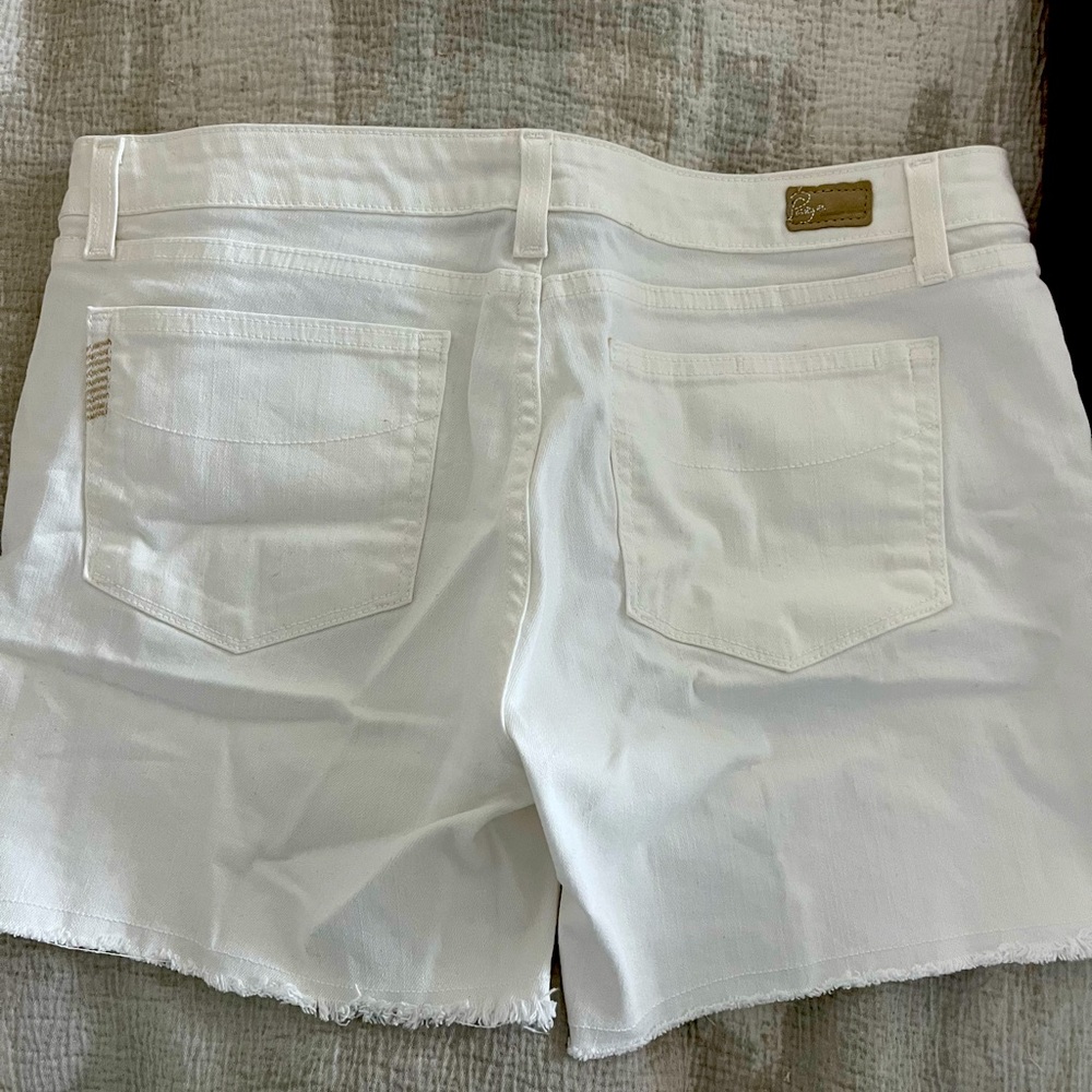 Paige classic white shorts